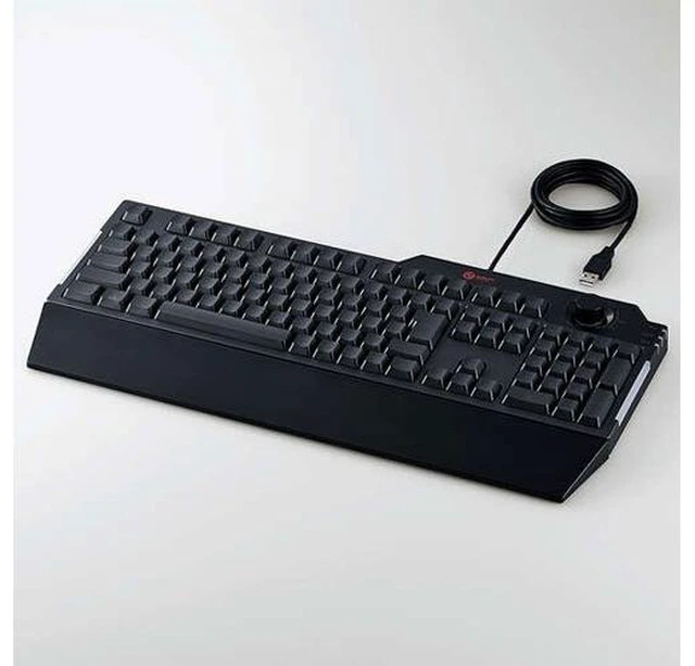 Main image of Japan ELECOM Membrane Gaming Keyboard Japanese 107 Keys