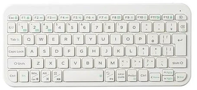 Main image of Japan ELECOM Bluetooth Ultra-Slim Mini Keyboard Slint White
