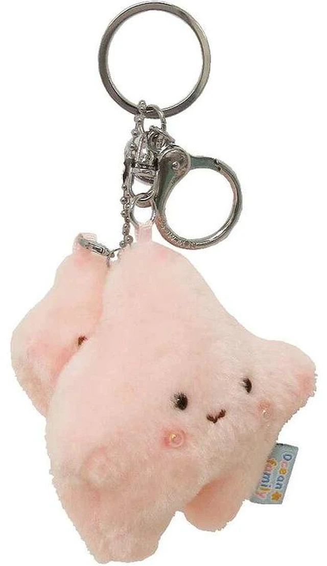 Main image of Japan Starfish Parent and Child Pitatto Mascot Plush Keychain