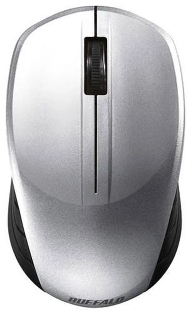 Main image of Japan Buffalo BSMBW100SV Silver USB Wireless BlueLED Mouse