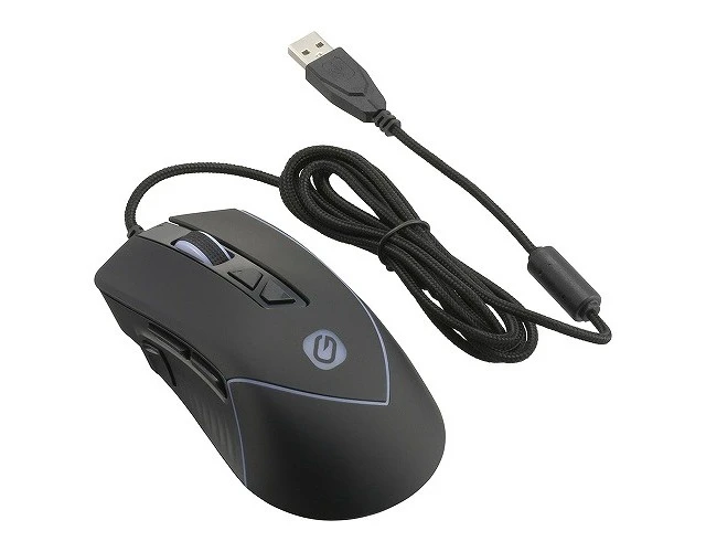 Alt view image 2 of 6 - Japan OHM PCGEAR Gaming Mouse PC-SMREX201-K 01-7277