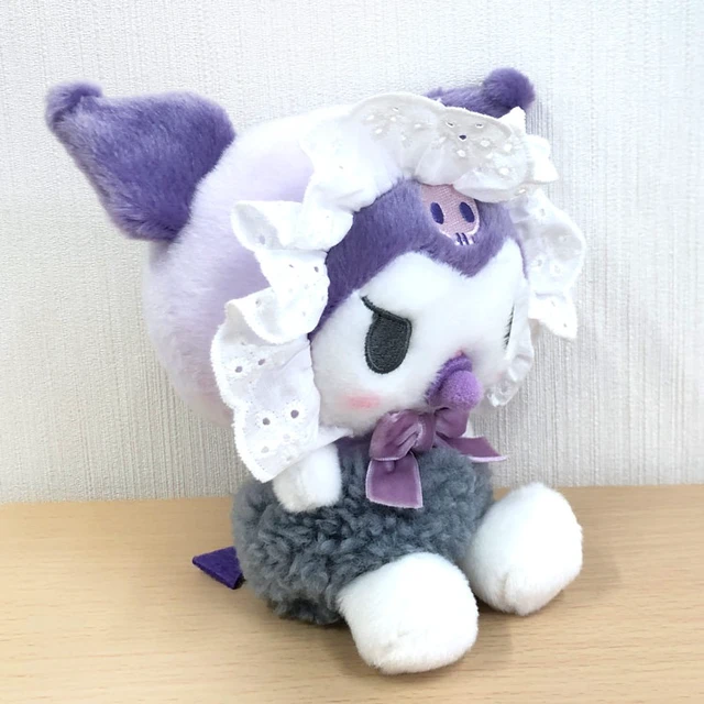 Alt view image 2 of 3 - Japan Kuromi Plush Toy Fuwakuta Baby Sanrio