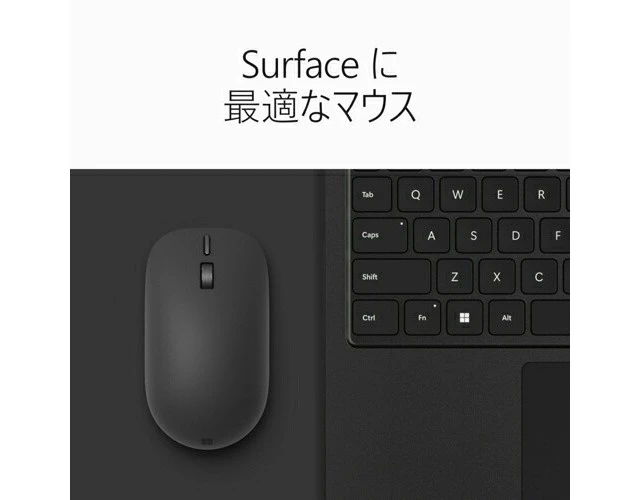 Alt view image 3 of 7 - Japan Microsoft Surface Mouse 2nd Gen Black with Action Button