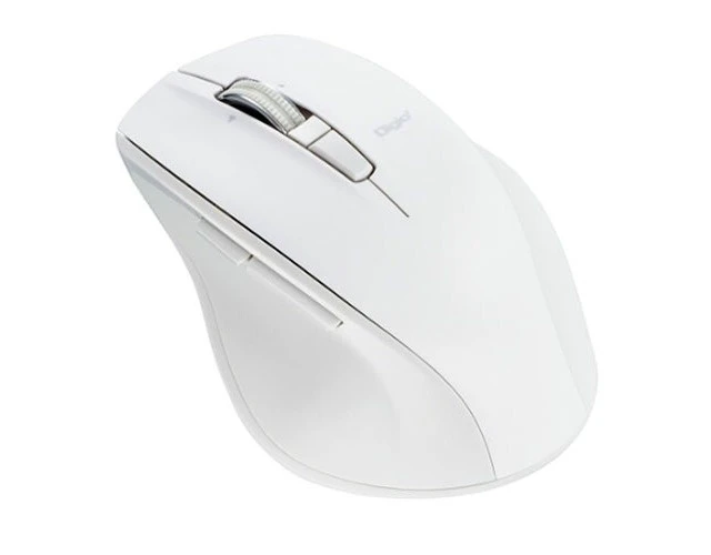 Alt view image 2 of 4 - Japan Nakabayashi Shinsoku Bluetooth Silent 5-Button BlueLED Mouse N White