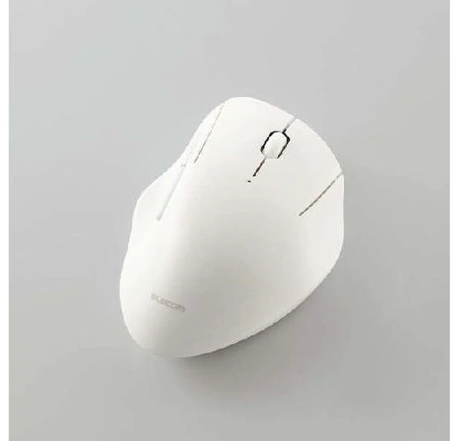 Alt view image 2 of 5 - Japan ELECOM M-SH21MBSKXWH White USB Wireless Bluetooth 5-Button Mouse S Size