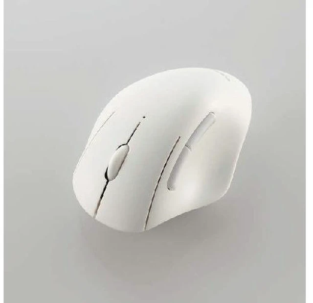 Alt view image 3 of 5 - Japan ELECOM M-SH21MBSKXWH White USB Wireless Bluetooth 5-Button Mouse S Size