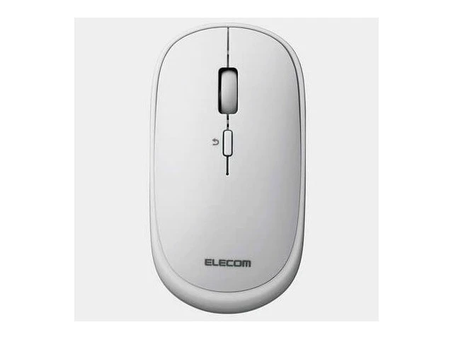 Alt view image 2 of 3 - Japan ELECOM M-TM10DBGY Gray 2.4GHz Wireless Mobile Mouse Slint 4-Button
