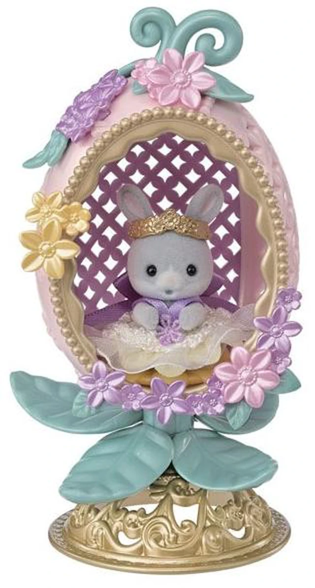 Main image of Japan Sylvanian Families Flora Rabbit's Floral Egg