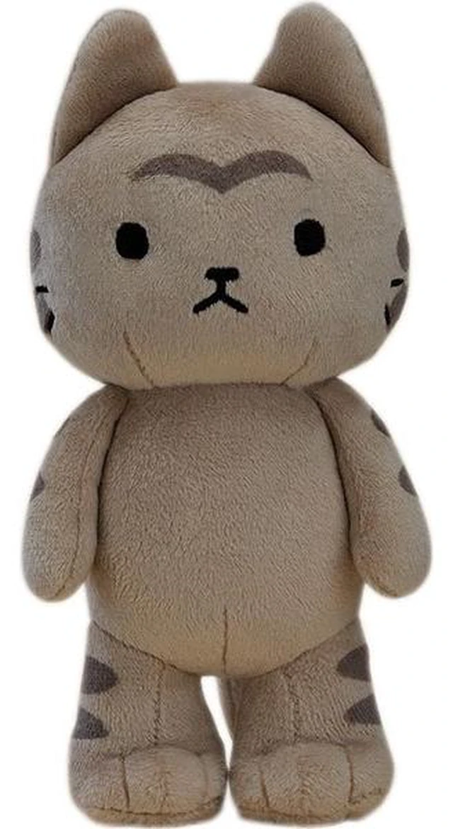Main image of Japan Plush Toy Moving! Cat Old Tales Tabby Cat