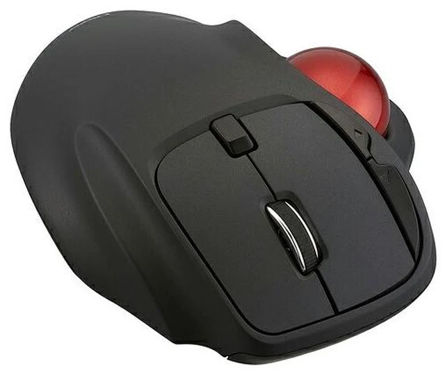 Alt view image 2 of 3 - Japan Nakabayashi MUS-TRIF175BK Black USB Optical Mouse 5 Buttons
