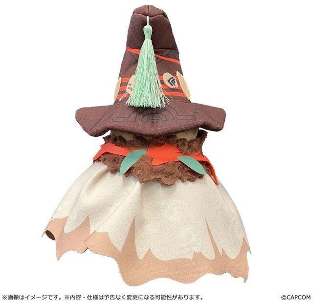 Alt view image 2 of 4 - Japan Monster Hunter Wilds Rulou Plush