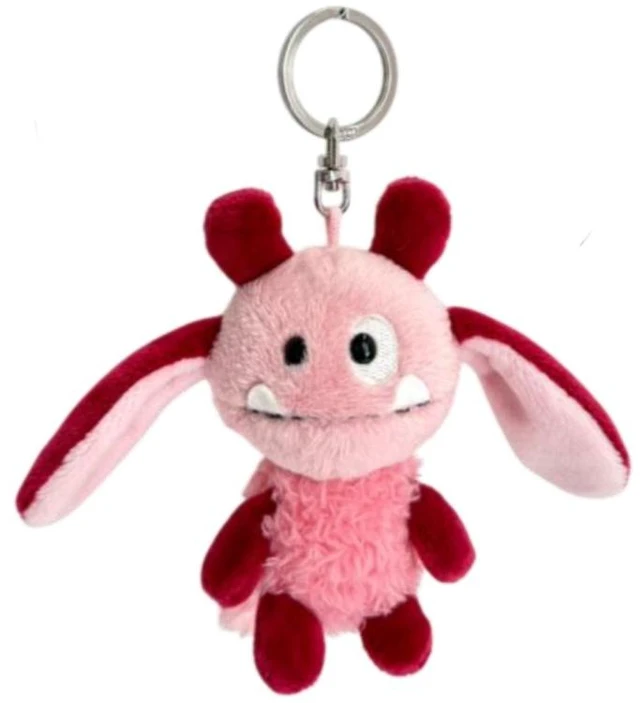 Main image of Japan NICI Bean Bag Monster Pink Uhi 2026 10cm