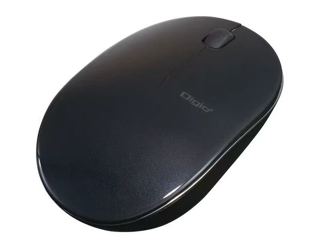 Alt view image 4 of 5 - Japan Nakabayashi FLATTY Wireless BlueLED Mouse 3-Button Black