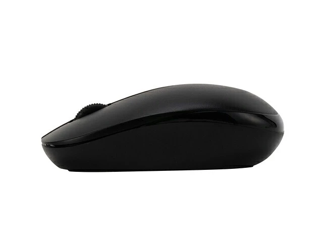 Alt view image 3 of 3 - Japan Nakabayashi Antibacterial Wireless 3-Button Optical Mouse Black