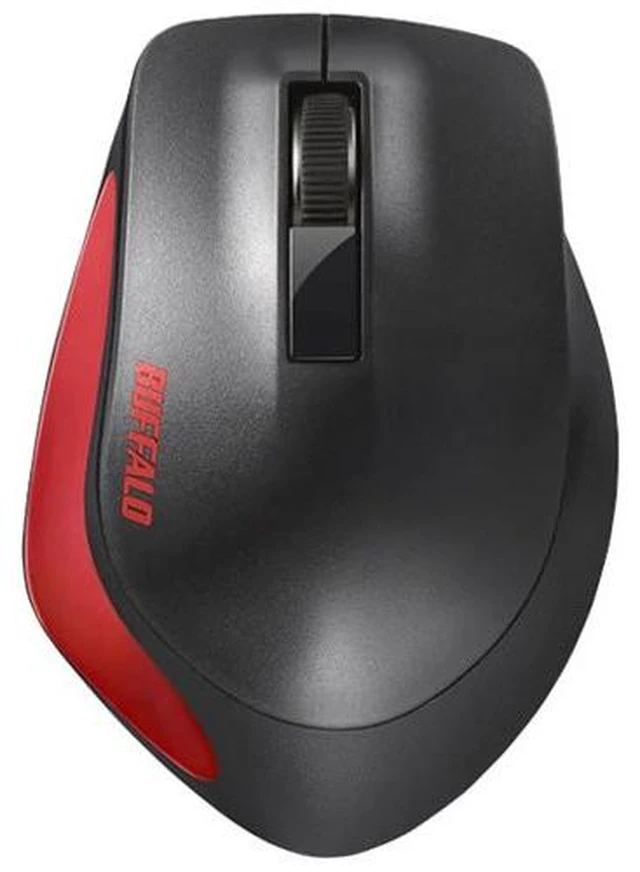 Main image of Japan BUFFALO BSMBW300MRD Red USB Wireless BlueLED Mouse