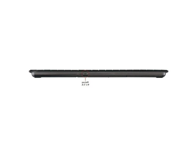 Alt view image 4 of 4 - Japan BUFFALO BSKBB320BK Black Bluetooth Compact Slim Keyboard
