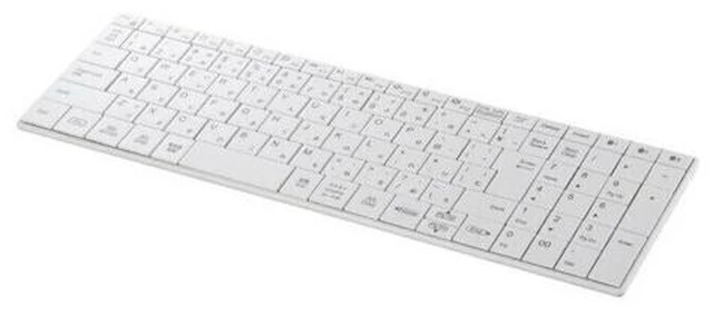 Main image of Japan BUFFALO BSKBB320WH White Bluetooth Compact & Thin Keyboard