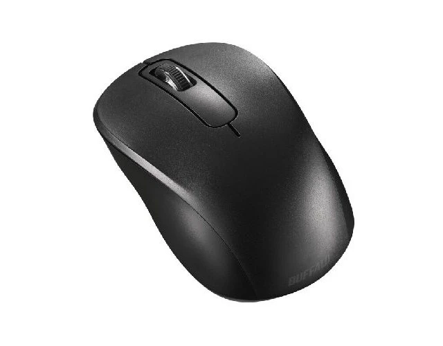Alt view image 4 of 5 - Japan BUFFALO BSMRB010BK Black Bluetooth 5.0 IR LED Optical Mouse 3 Buttons
