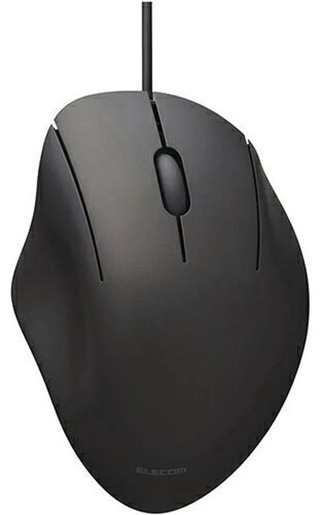 Main image of Japan ELECOM M-SH11UBSKBK Wired 3-Button Mouse S Size