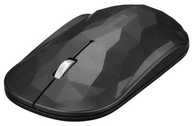 Main image of Japan BUFFALO BSMBB330GBK Geometry/Black Bluetooth BlueLED Optical Mouse