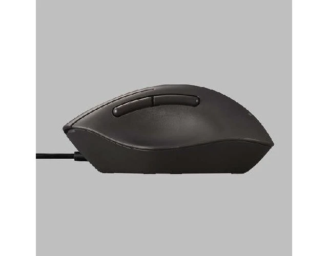 Alt view image 4 of 5 - Japan ELECOM M-SH20UBSKBK Wired 5-Button Mouse M Size