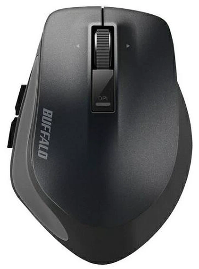 Main image of Japan BUFFALO BSMBW500MBK Black Wireless BlueLED 5-Button Mouse