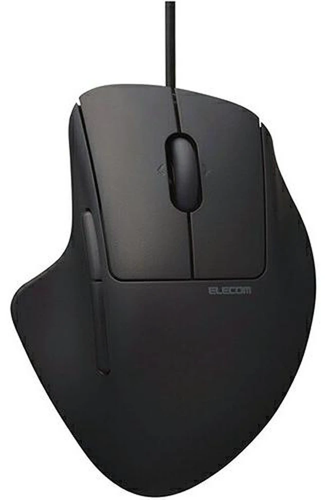 Main image of Japan ELECOM M-SH31UBSKBK Wired 7-Button Mouse with Tilt Wheel S Size