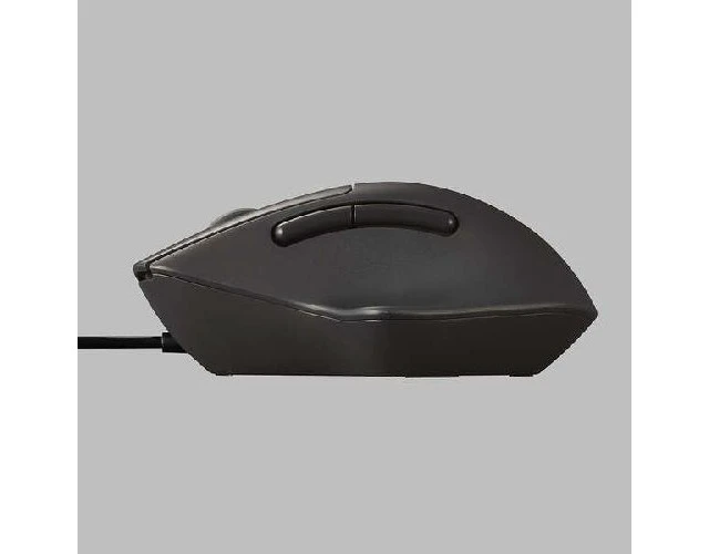 Alt view image 4 of 5 - Japan ELECOM M-SH31UBSKBK Wired 7-Button Mouse with Tilt Wheel S Size