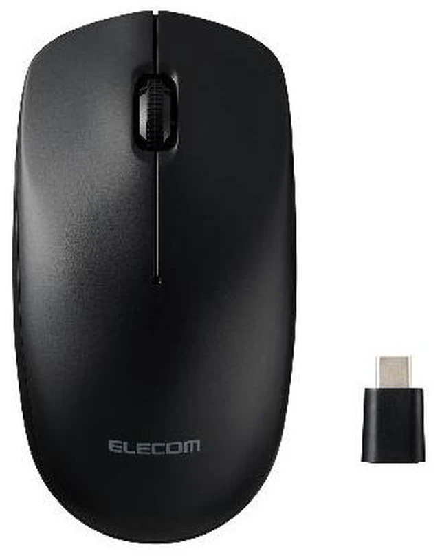 Main image of Japan ELECOM M-LE10DRCBK Wireless Mouse 2.4GHz 3-Button Type-C