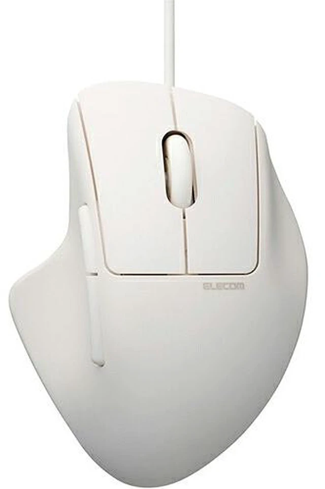 Main image of Japan ELECOM M-SH31UBSKWH White Wired 7-Button Mouse with Tilt Wheel S