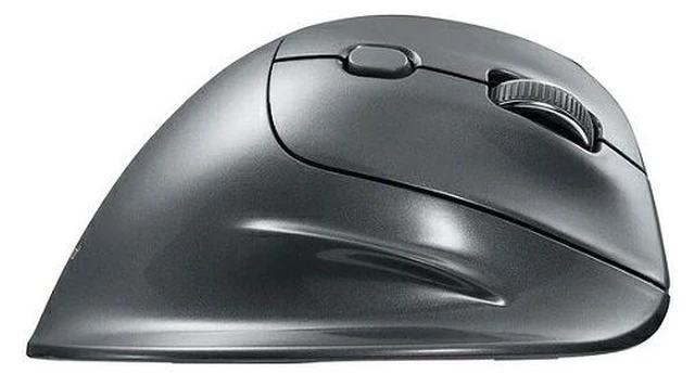 Alt view image 2 of 4 - Japan Nakabayashi MUS-RKF176GY Gray USB BlueLED Mouse 5-Button
