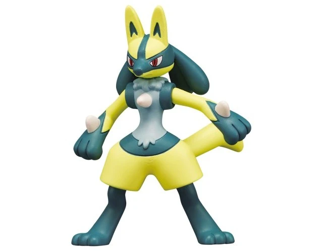Alt view image 5 of 7 - Japan Pokemon Moncolle MS-52 Shiny Lucario
