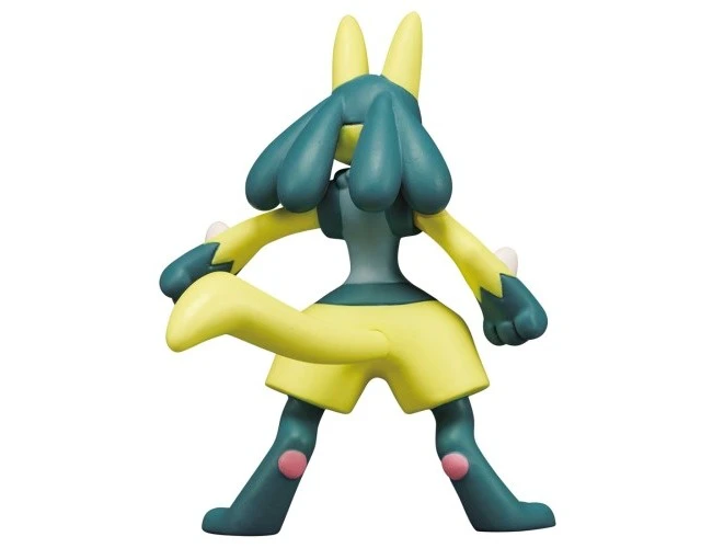 Alt view image 4 of 7 - Japan Pokemon Moncolle MS-52 Shiny Lucario