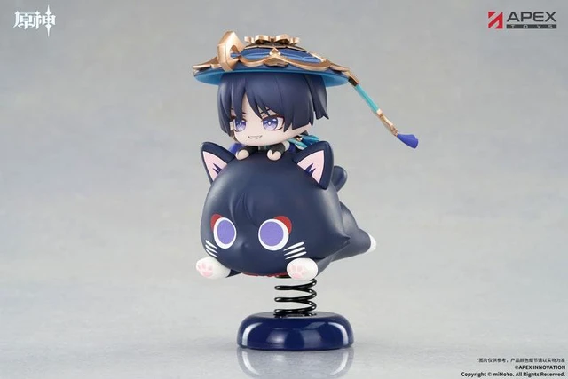Alt view image 3 of 6 - Japan Genshin Impact Wanderer Chibi Yurayura Stand Complete Figure