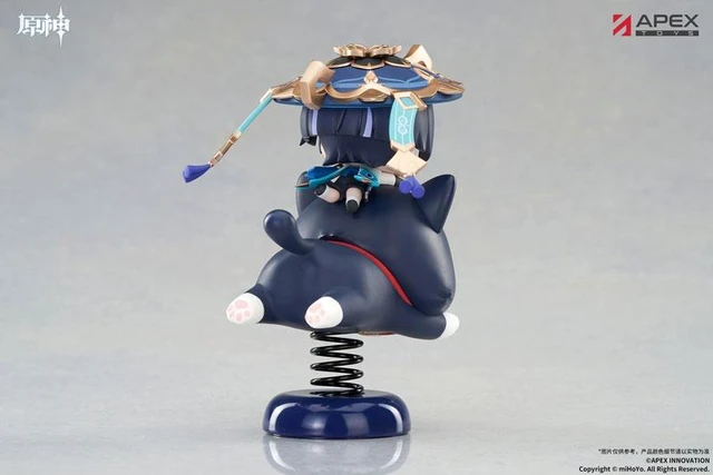 Alt view image 6 of 6 - Japan Genshin Impact Wanderer Chibi Yurayura Stand Complete Figure