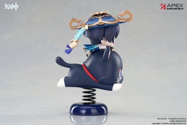 Alt view image 5 of 6 - Japan Genshin Impact Wanderer Chibi Yurayura Stand Complete Figure