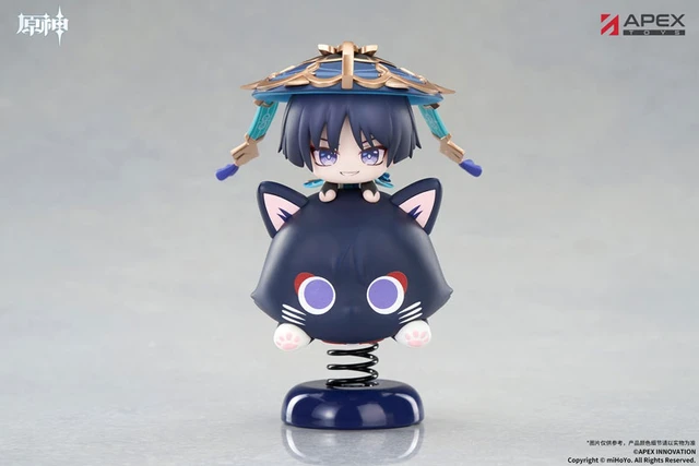 Alt view image 2 of 6 - Japan Genshin Impact Wanderer Chibi Yurayura Stand Complete Figure