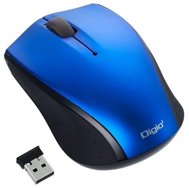 Main image of Japan Nakabayashi MUS-RKT160BL Blue USB BlueLED Mouse 3-Button