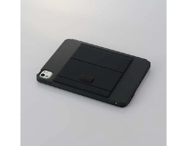 Alt view image 2 of 7 - Japan ELECOM TK-CA10BPBK Black 11" iPad Pro M4 Case-Integrated Keyboard