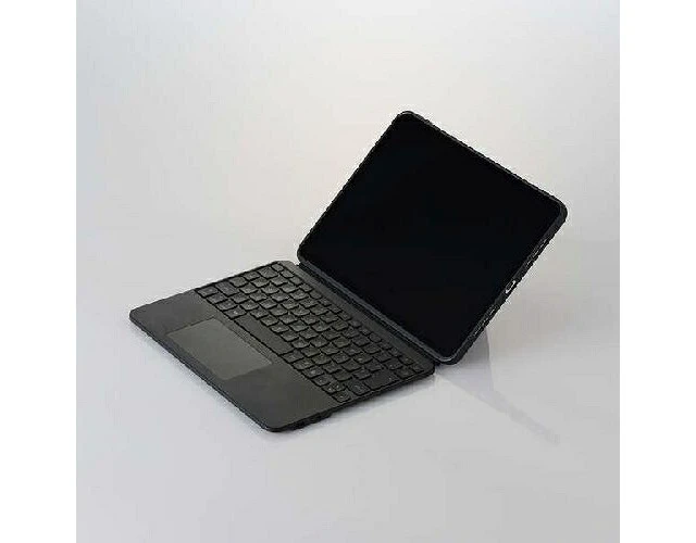Alt view image 5 of 7 - Japan ELECOM TK-CA10BPBK Black 11" iPad Pro M4 Case-Integrated Keyboard
