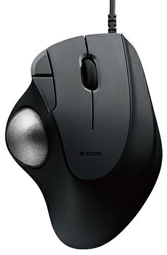 Main image of Japan ELECOM M-IT11UR-BK Wired Trackball Mouse IST
