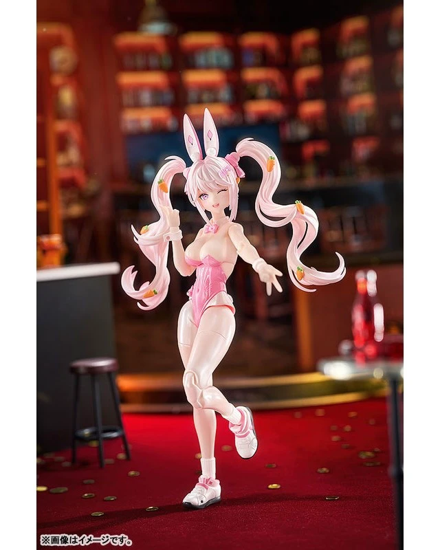 Alt view image 4 of 6 - Hyper Body Goddess of Victory: NIKKE Alice: Wonderland Bunny Action Figure