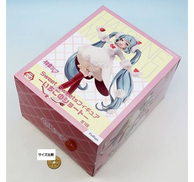 Alt view image 3 of 5 - Japan Hatsune Miku Sweet Sweets Figure Strawberry Shortcake Complete Figure