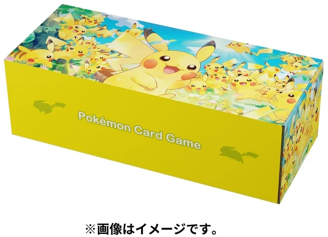 Main image of Japan Pokémon Trading Card Game Long Card Box Pikachu Party