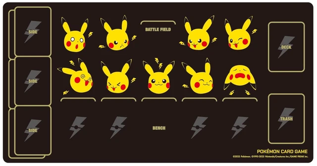 Main image of Japan Pokémon Trading Card Game Rubber Playmat Pikachu and Lightning