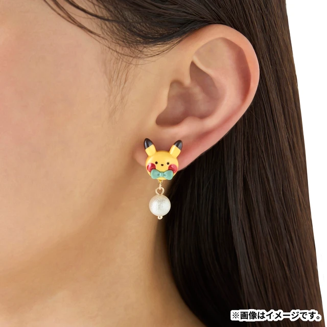 Alt view image 4 of 5 - Pokemon Pikachu Christmas Prep Chu Snowman Ornament Earring US DUTY PAID