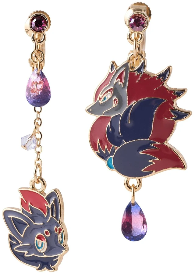 Main image of Pokemon 116 Zorua & Zoroark Earring US Import Fees Included