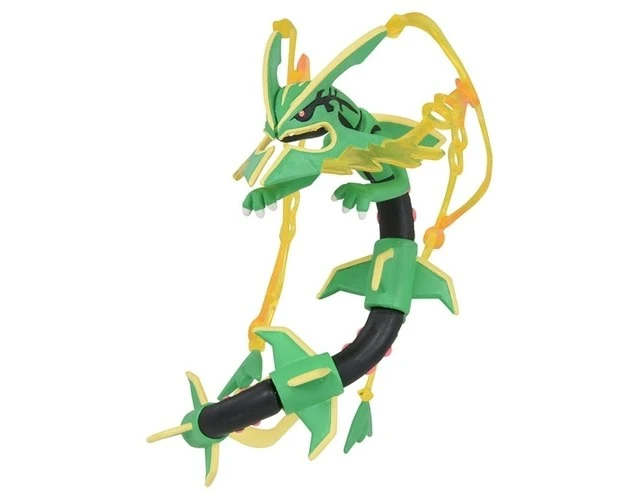 Alt view image 2 of 7 - Monster Collection Pokemon Mega Rayquaza Mini Figure US Import Fees Included