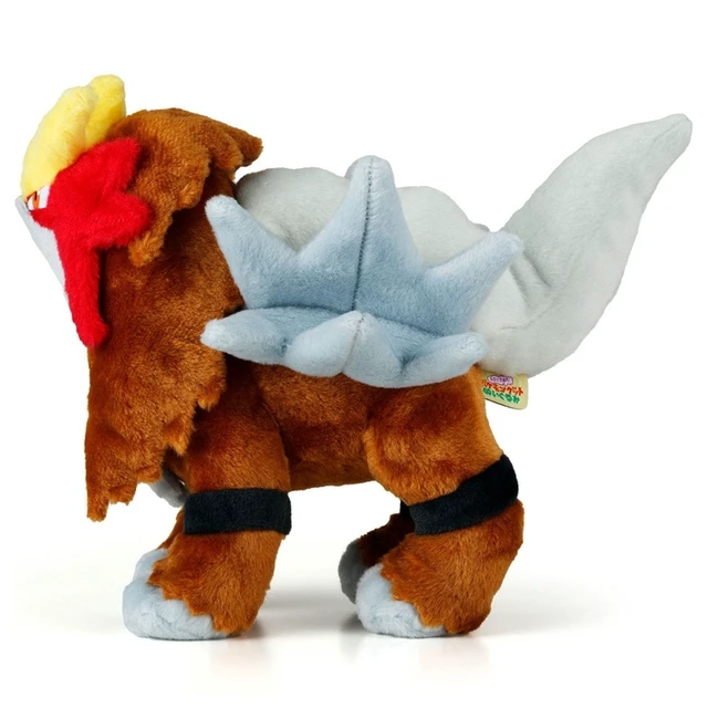 Alt view image 3 of 4 - I Choose You! Pokemon Get Entei Plush US Import Fees Included