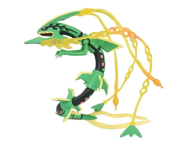 Alt view image 3 of 7 - Monster Collection Pokemon Mega Rayquaza Mini Figure US Import Fees Included